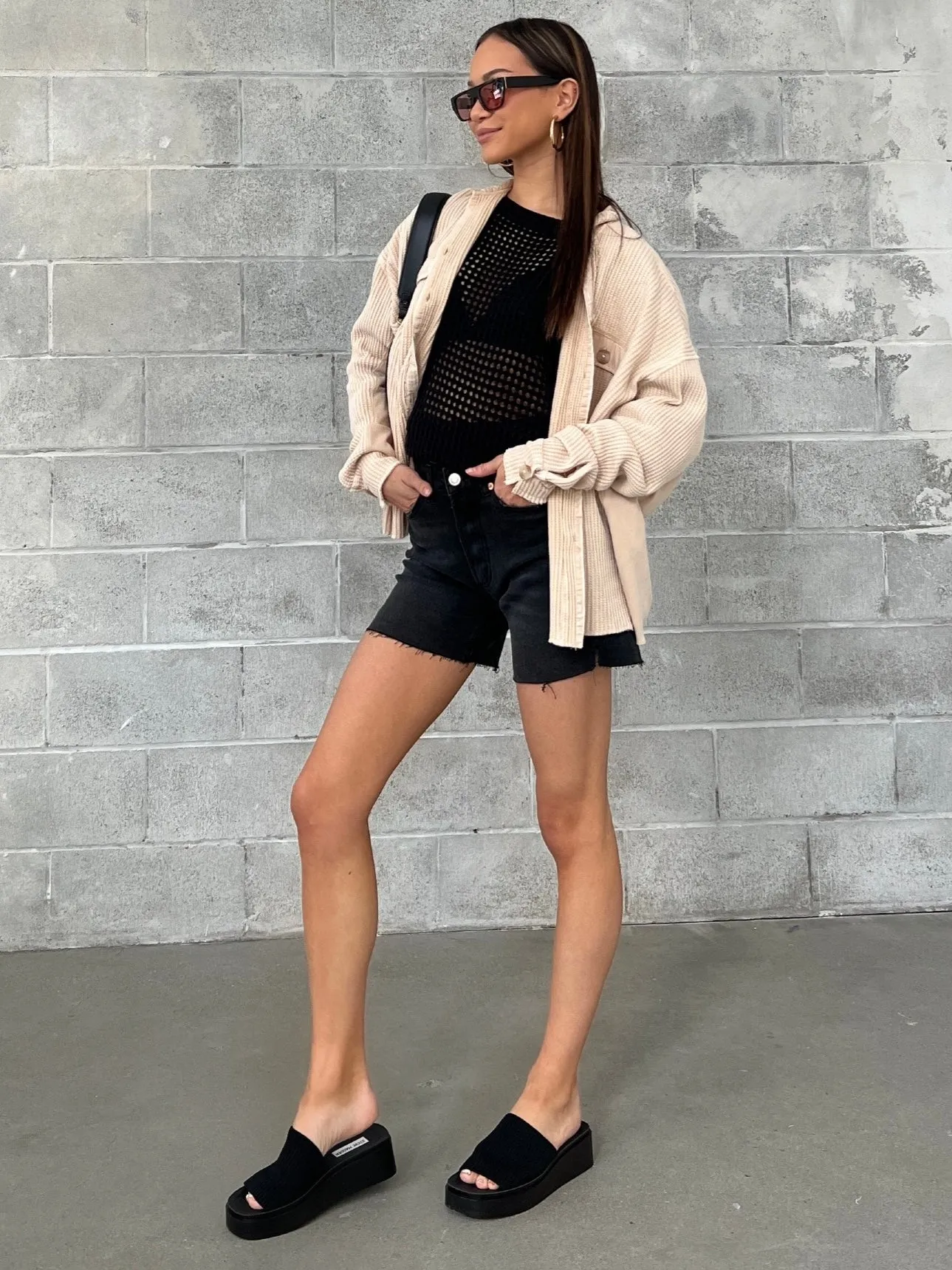 DEX Waffle Knit Jacket sold by 27 Boutique product image thumbnail 2