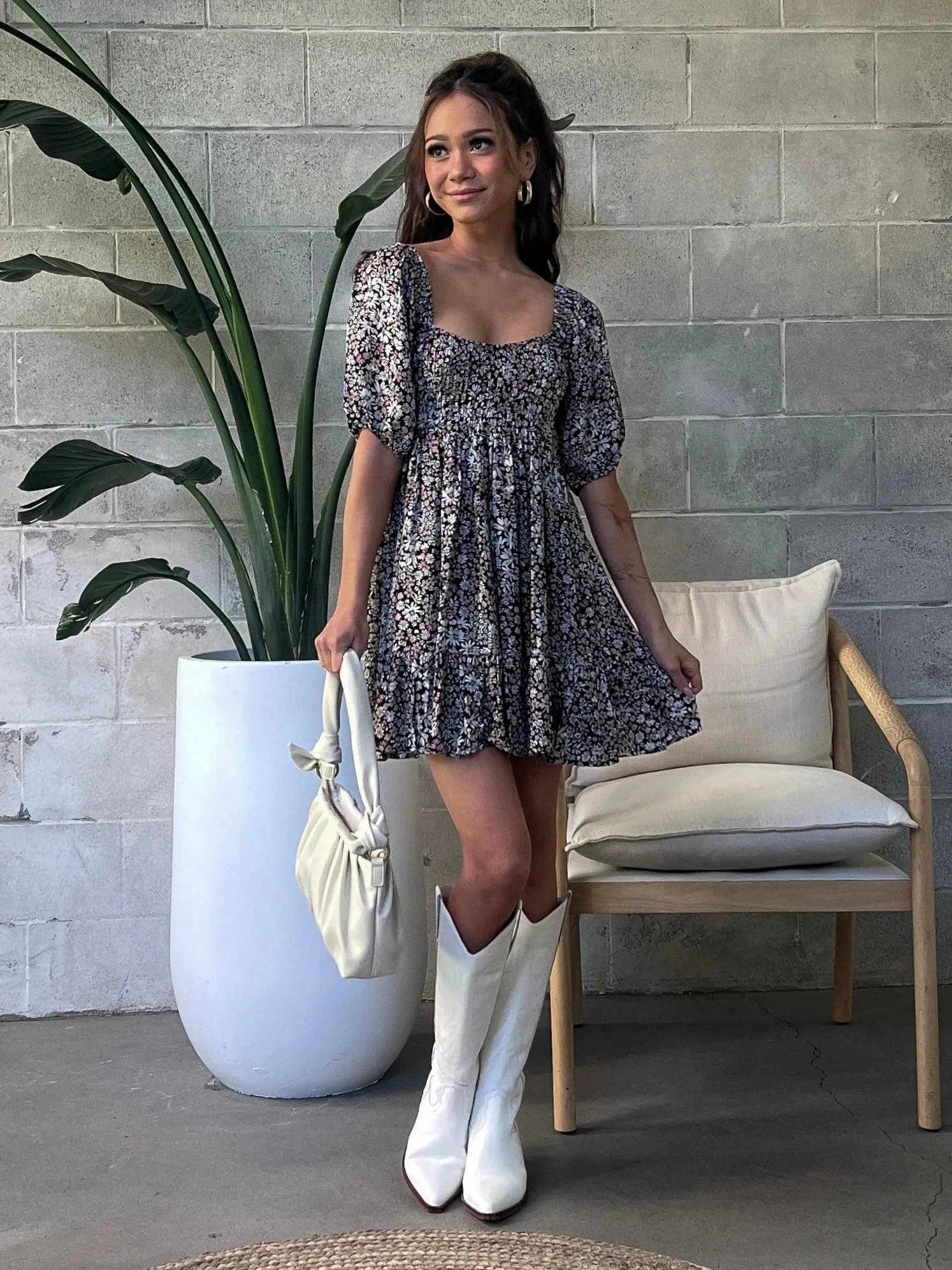 SALTWATER LUXE Azza Mini Dress sold by 27 Boutique