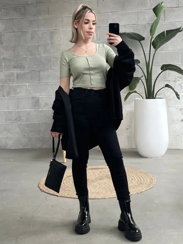 VERO MODA Natalie Crop Top sold by 27 Boutique