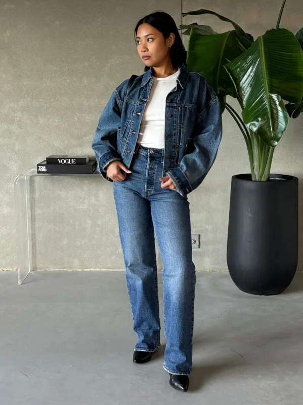 LEVI'S Ribcage Straight Leg Full Length Jean - Valley View sold by 27 Boutique