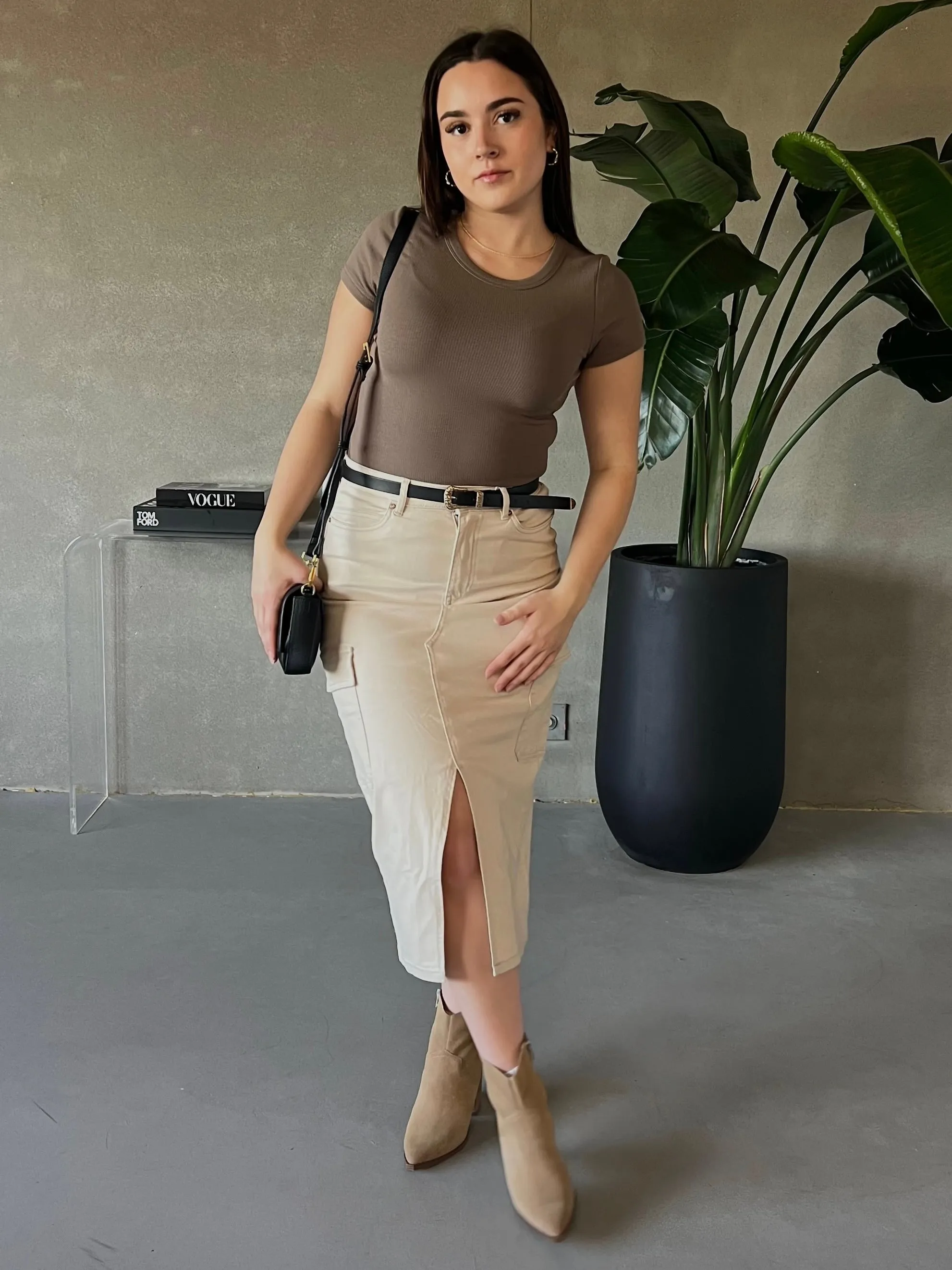 KUWALLA Plush Rib Tee sold by 27 Boutique