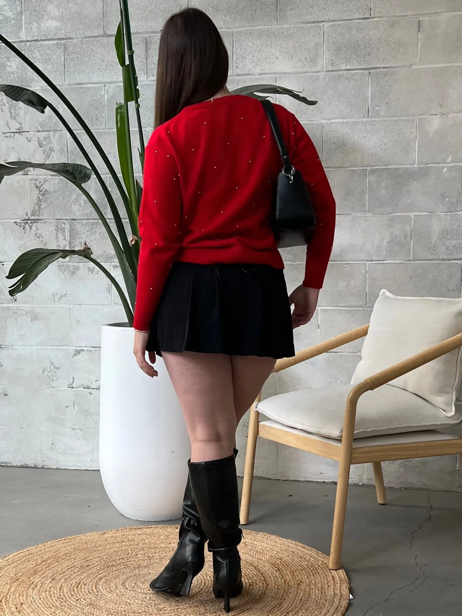 DEX Long Sleeve Embellished Sweater sold by 27 Boutique product image thumbnail 2