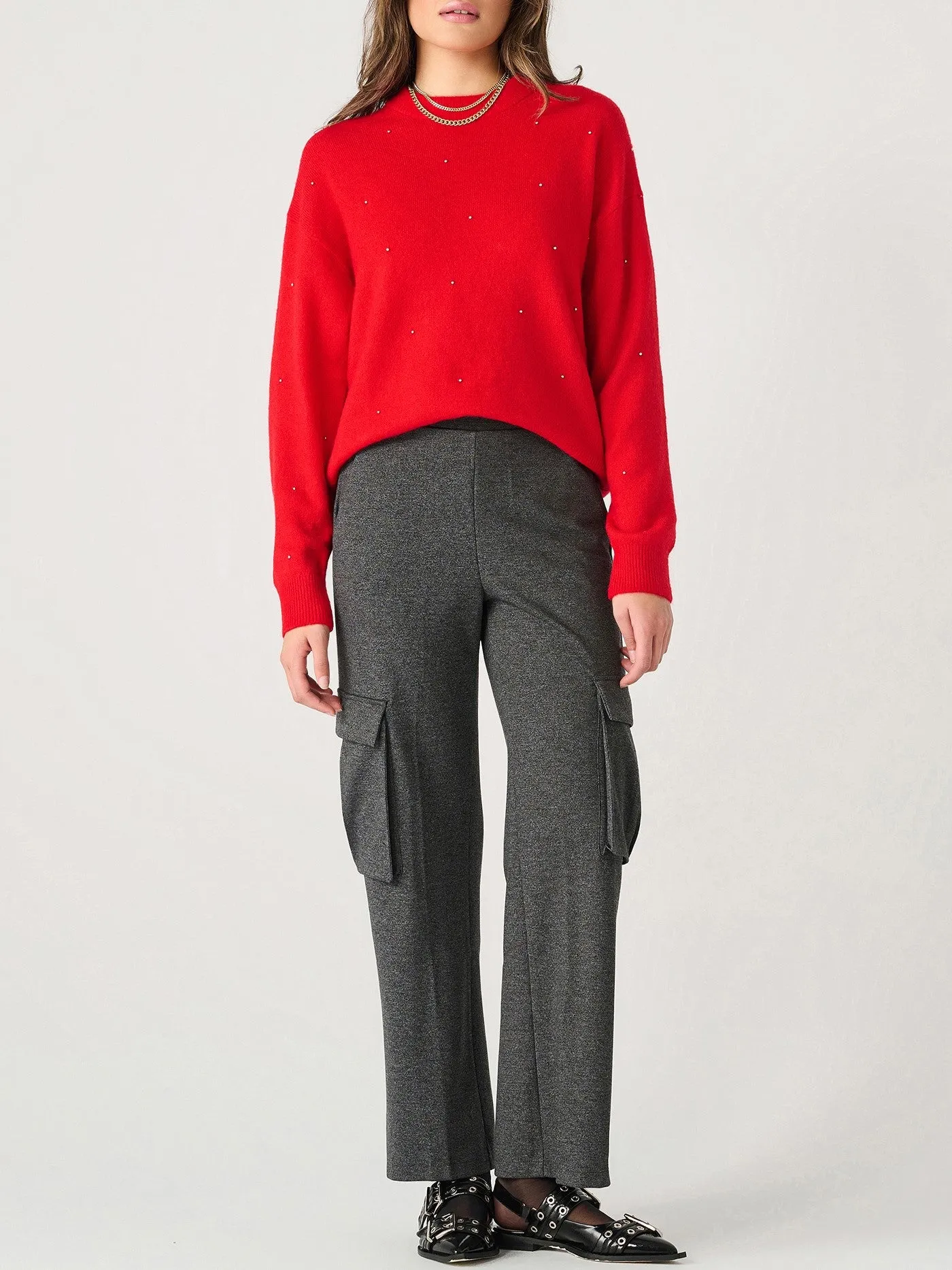 DEX Long Sleeve Embellished Sweater sold by 27 Boutique product image thumbnail 5