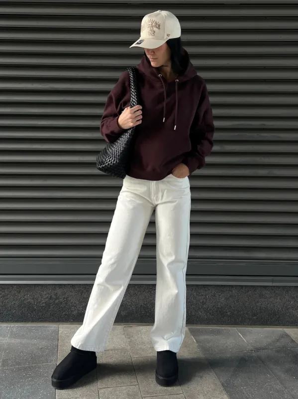 KUWALLA Contour Line Perfect Hoodie sold by 27 Boutique