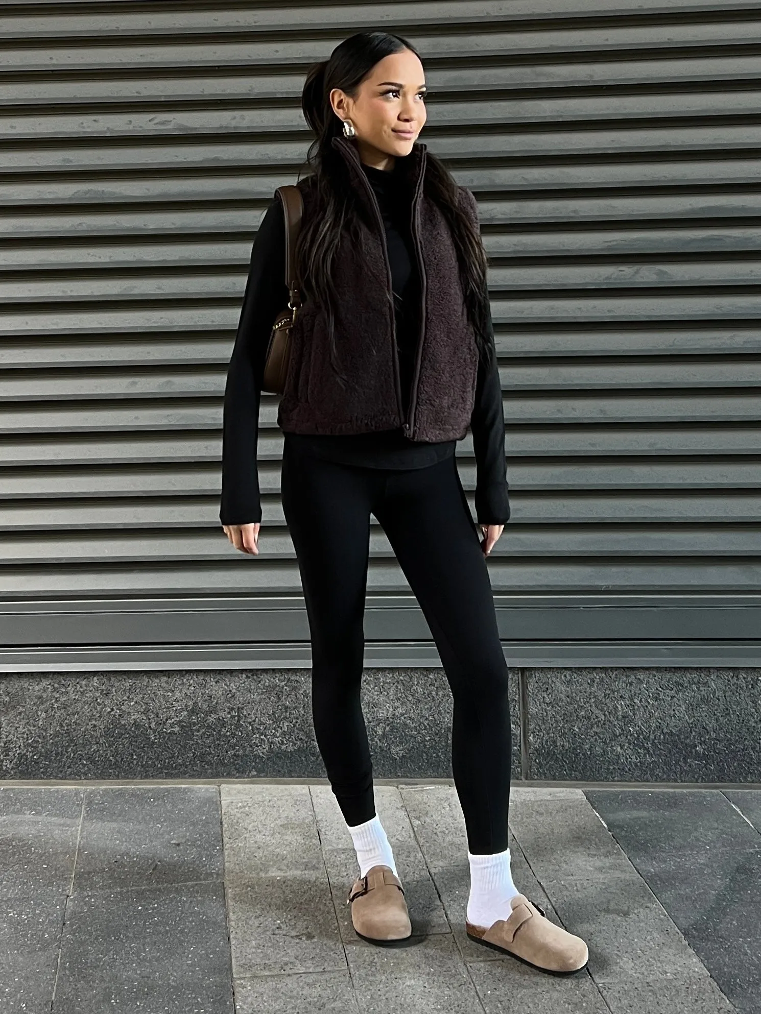 KUWALLA Sherpa Polar Zip Vest sold by 27 Boutique