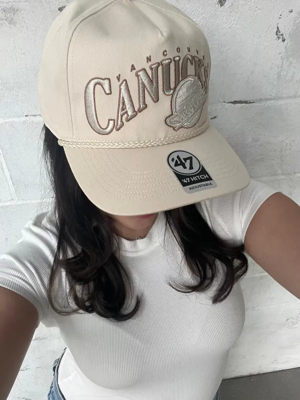 '47 BRAND Vancouver Canucks Rope '47 Hitch Cap sold by 27 Boutique