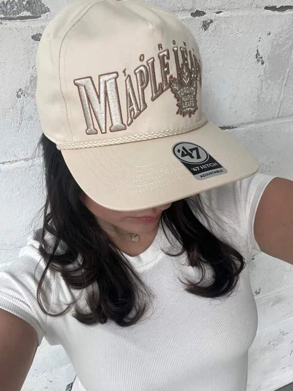 '47 BRAND Toronto Maple Leafs Rope '47 Hitch Cap sold by 27 Boutique