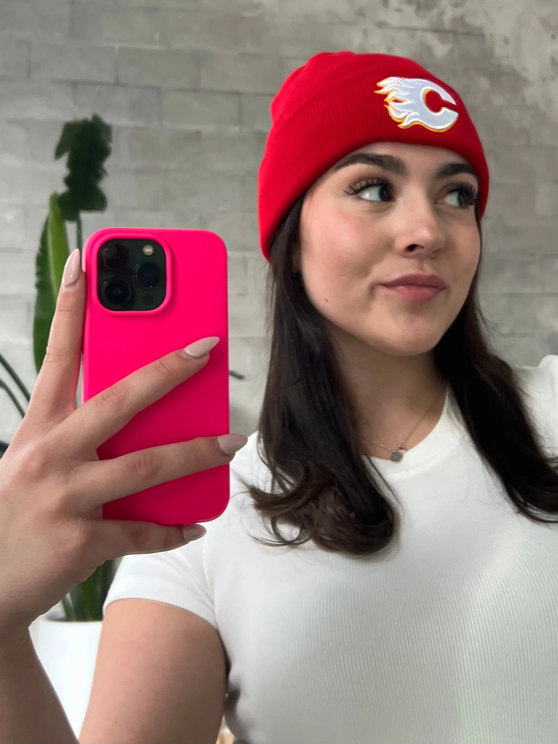 '47 BRAND Calgary Flames Raised Cuff Knit Toque sold by 27 Boutique product image thumbnail 2