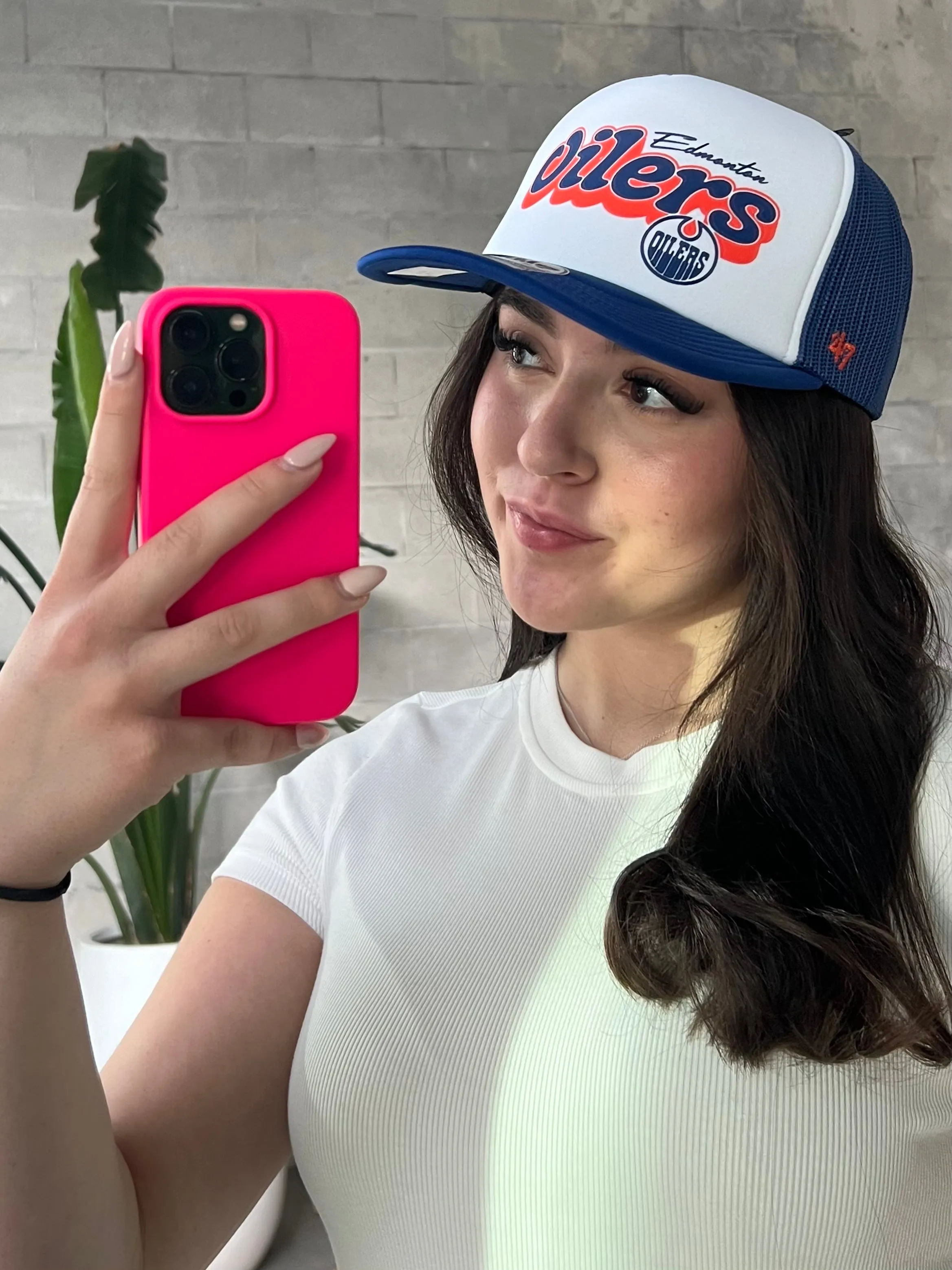 '47 BRAND Edmonton Oilers Vibes 47 Truck FM Cap sold by 27 Boutique product image thumbnail 2