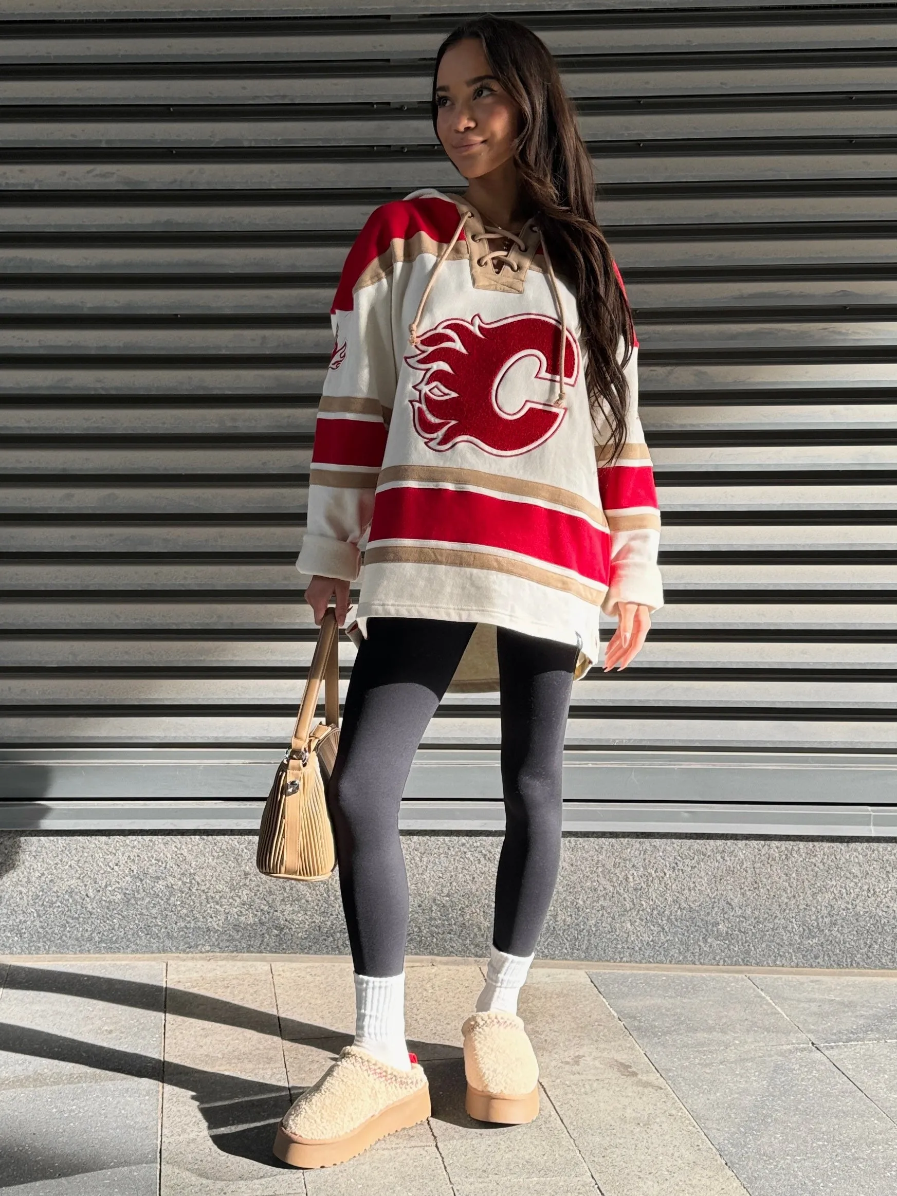'47 BRAND NHL Calgary Flames Tri-Nilley 47 Unisex Lacer Hoodie sold by 27 Boutique product image thumbnail 2