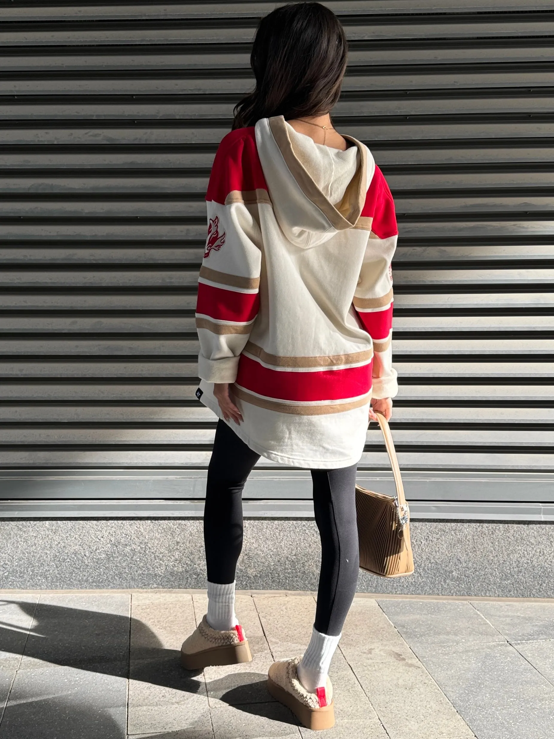 '47 BRAND NHL Calgary Flames Tri-Nilley 47 Unisex Lacer Hoodie sold by 27 Boutique product image thumbnail 3