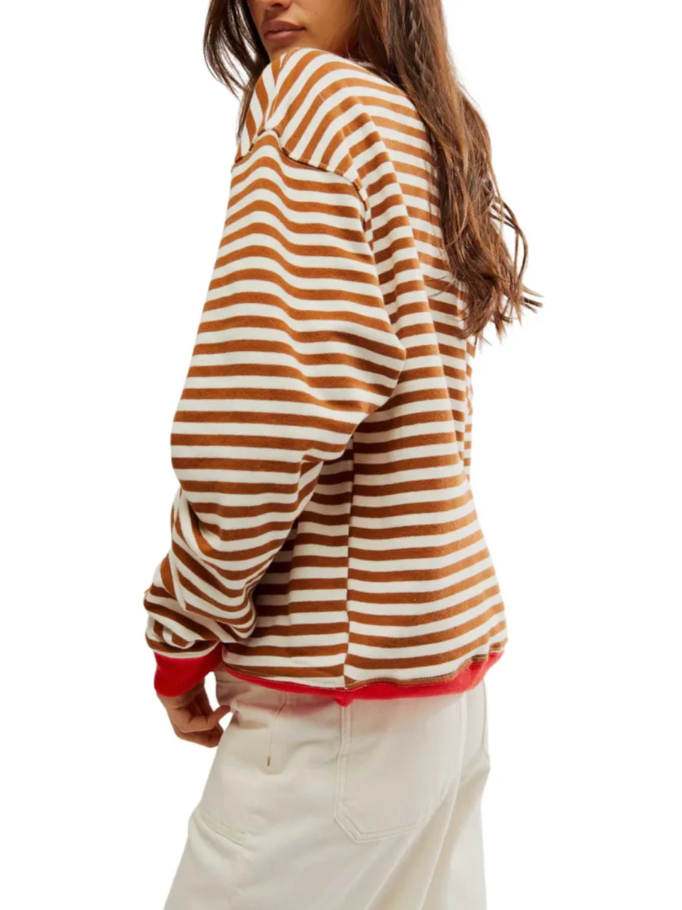 FREE PEOPLE Classic Striped Oversized Crewneck sold by 27 Boutique product image thumbnail 3