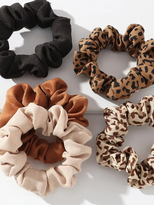 27 5 Piece Scrunchie Set sold by 27 Boutique