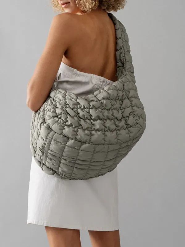27 Puff Quilted Shoulder Bag sold by 27 Boutique