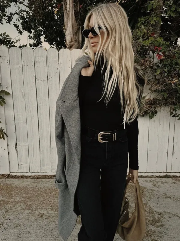 GENTLE FAWN Wren Long Sleeve Mockneck Top sold by 27 Boutique