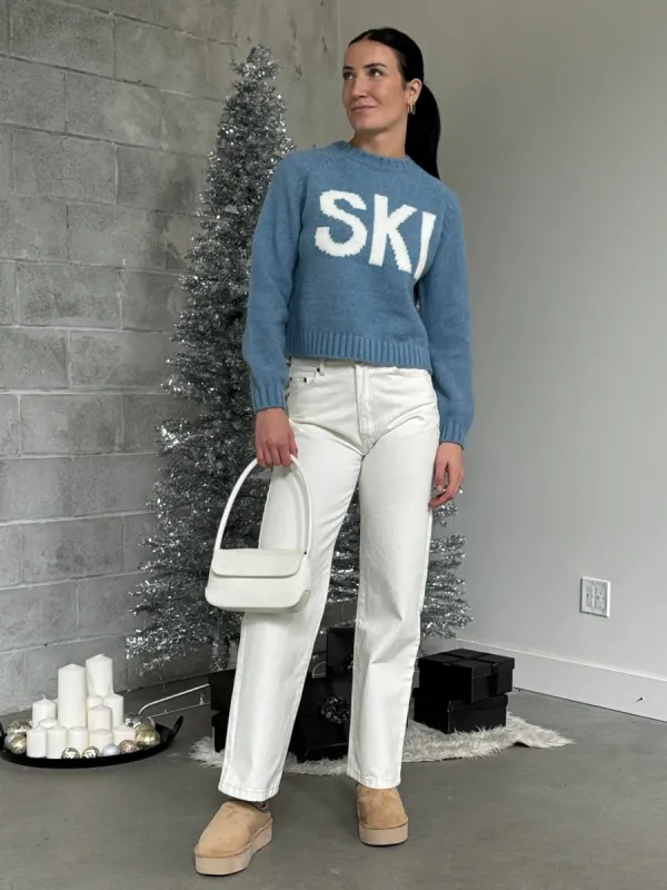 RD STYLE  "Ski" Knit Crewneck Sweater sold by 27 Boutique