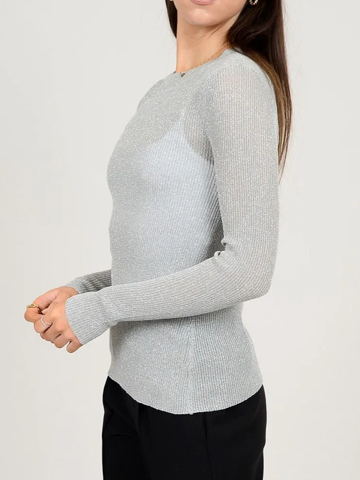 RD STYLE Glitter Knit Long Sleeve Top sold by 27 Boutique product image thumbnail 4