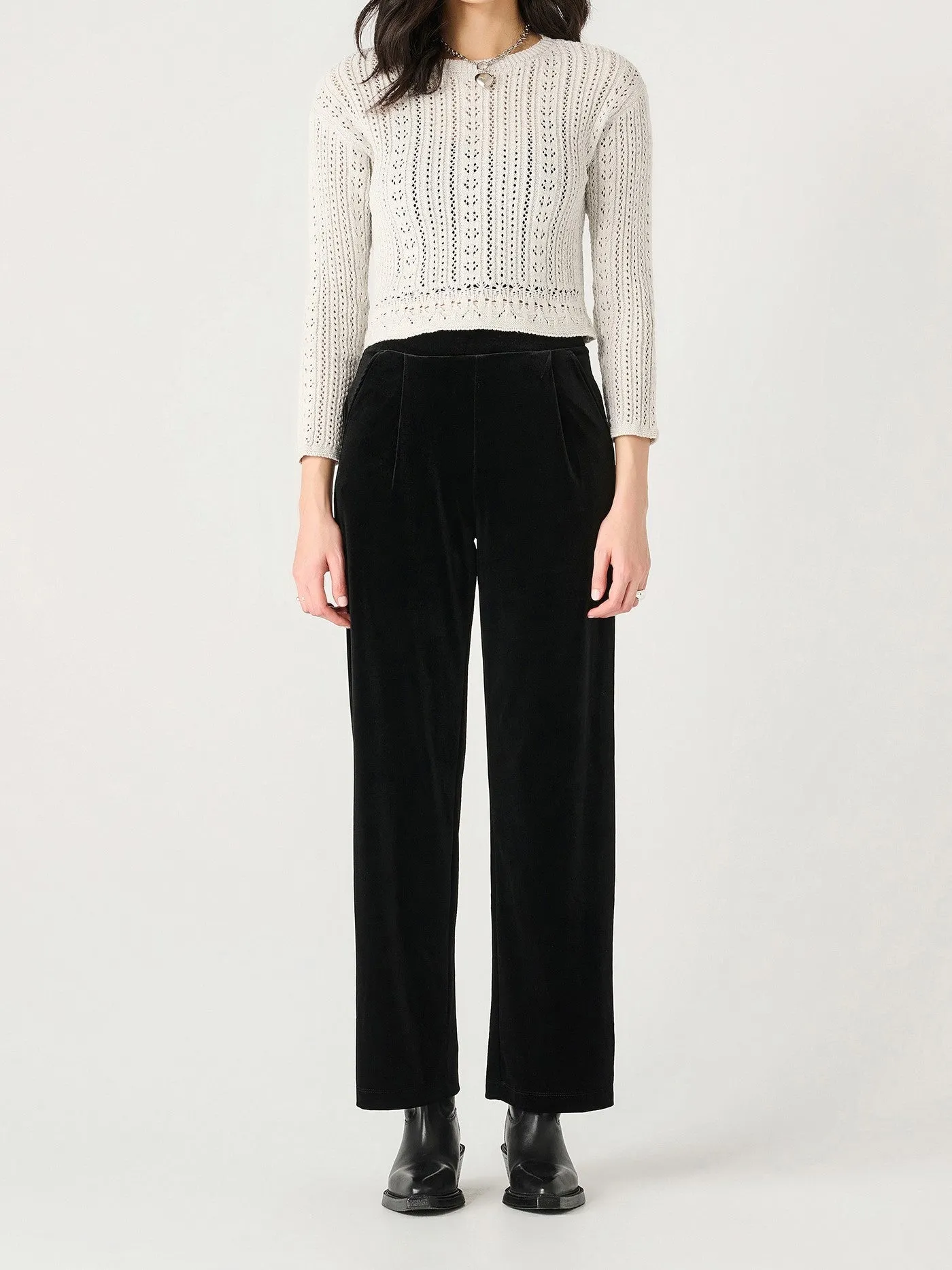 DEX Crochet Knit Shimmer Sweater sold by 27 Boutique product image thumbnail 3