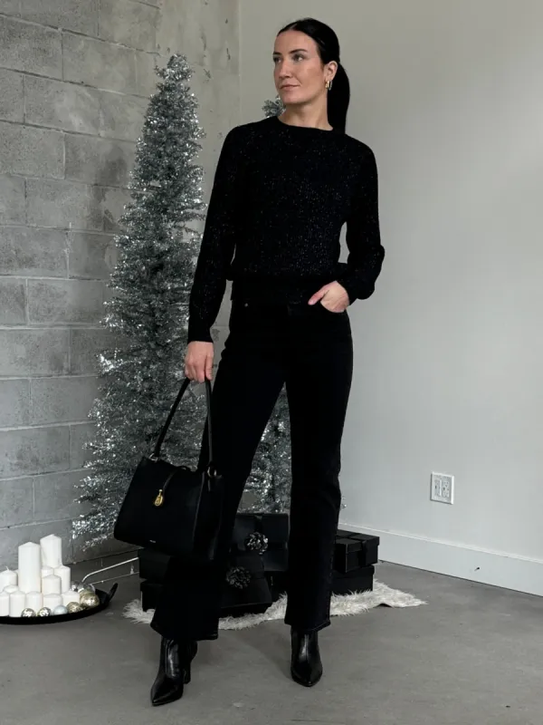 DEX Oversized Shimmer Knit Sweater sold by 27 Boutique