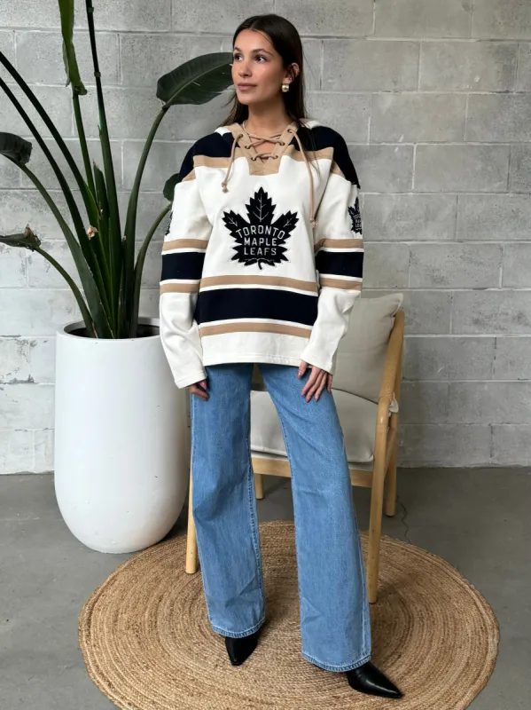 '47 BRAND NHL Toronto Maple Leafs Tri-Nilley 47 Unisex Lacer Hoodie sold by 27 Boutique