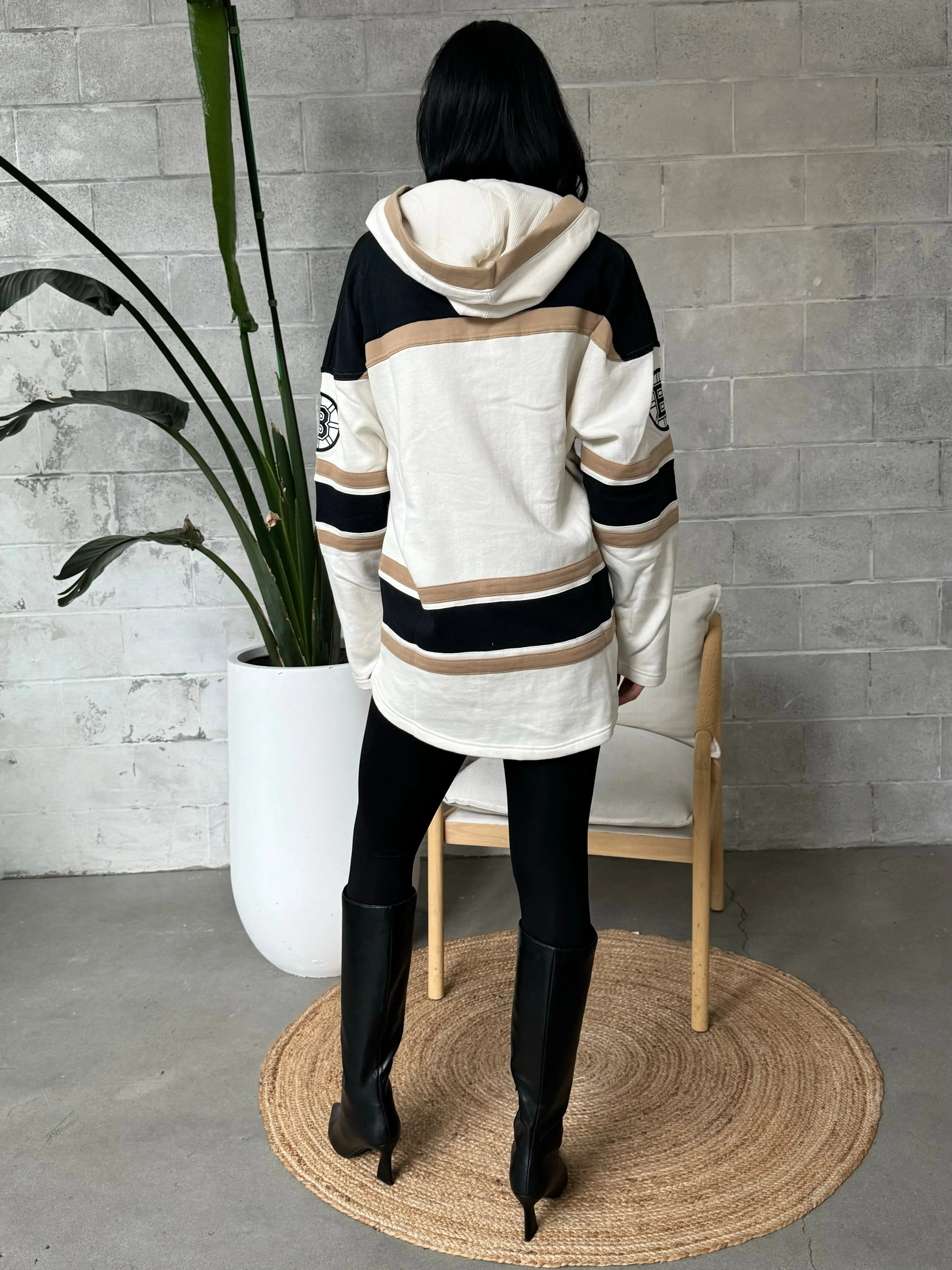 '47 BRAND NHL Boston Bruins Tri-Nilley 47 Unisex Lacer Hoodie sold by 27 Boutique product image thumbnail 2