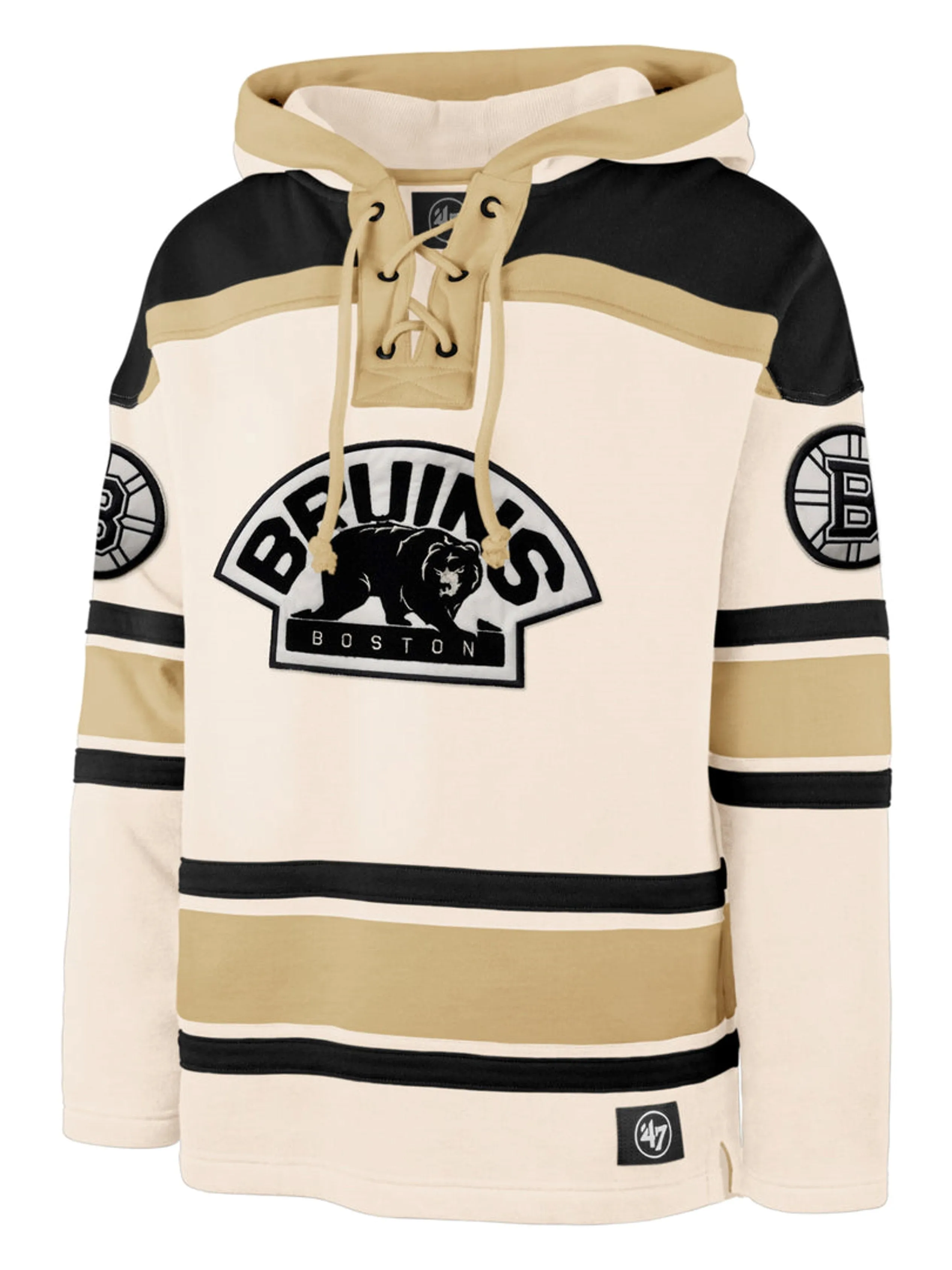 '47 BRAND NHL Boston Bruins Tri-Nilley 47 Unisex Lacer Hoodie sold by 27 Boutique product image thumbnail 3