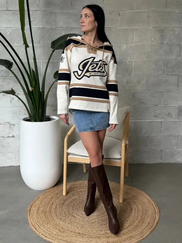 '47 BRAND NHL Winnipeg Jets Tri-Nilley 47 Unisex Lacer Hoodie sold by 27 Boutique