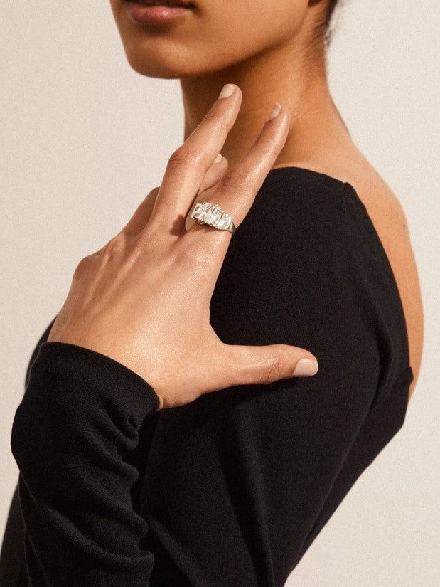 PILGRIM Willpower Sculptural Ring sold by 27 Boutique product image thumbnail 5