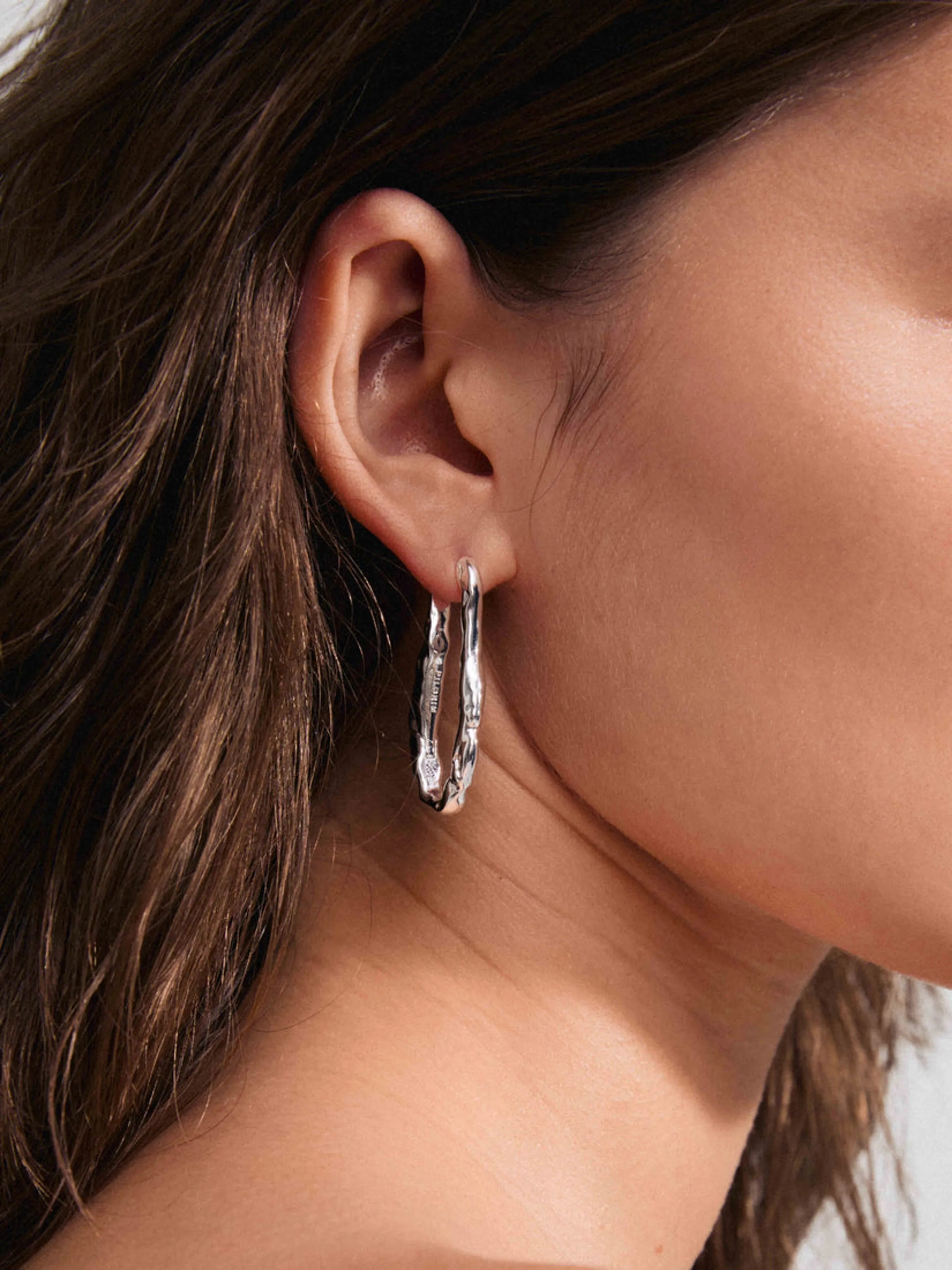 PILGRIM Believe Oval Hoop Earrings sold by 27 Boutique product image thumbnail 2