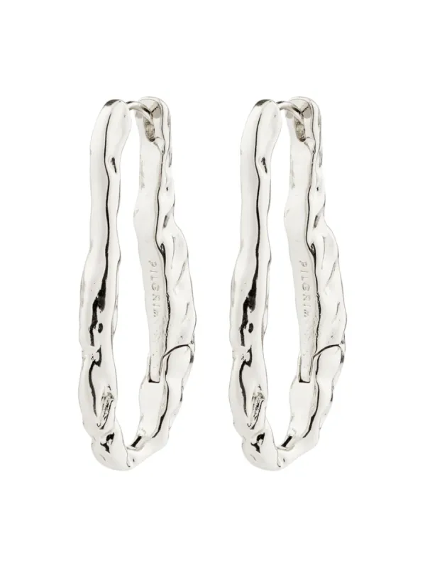 PILGRIM Believe Oval Hoop Earrings sold by 27 Boutique