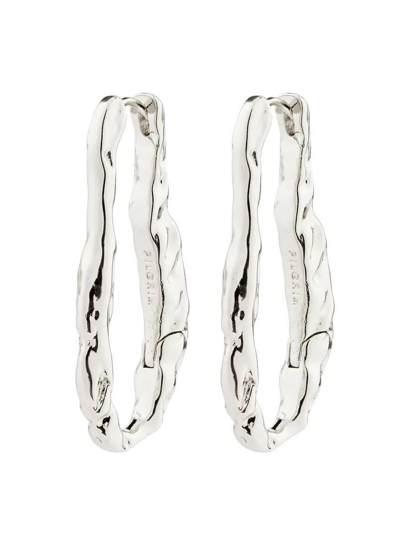 PILGRIM Believe Oval Hoop Earrings sold by 27 Boutique