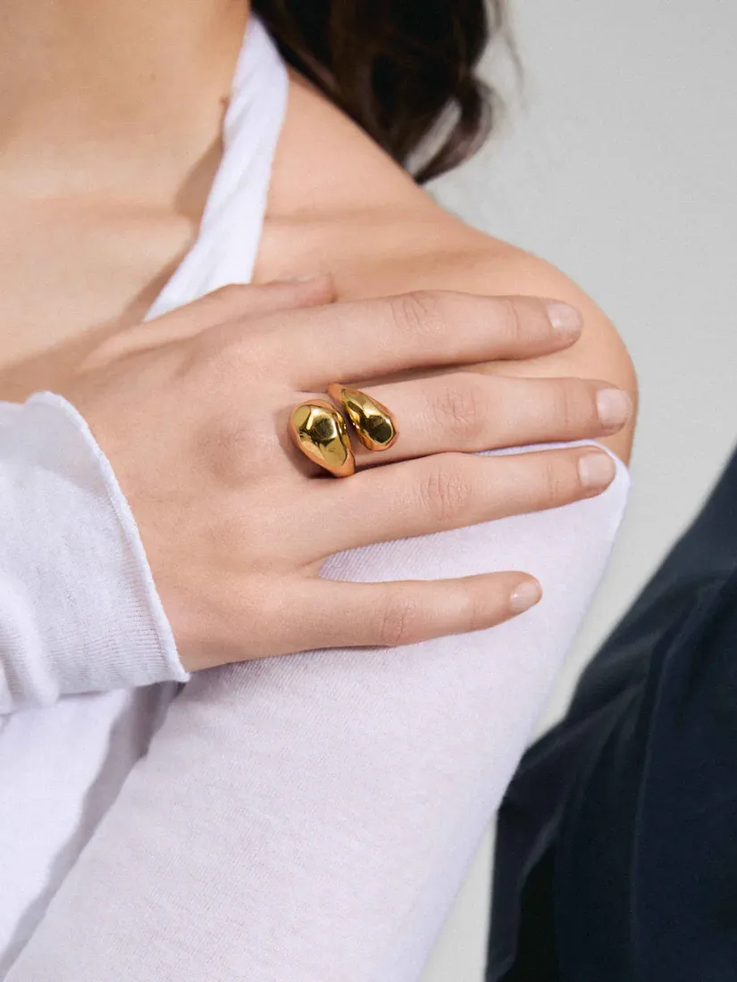 PILGRIM Believe Chunky Wrap Around Ring sold by 27 Boutique product image thumbnail 2