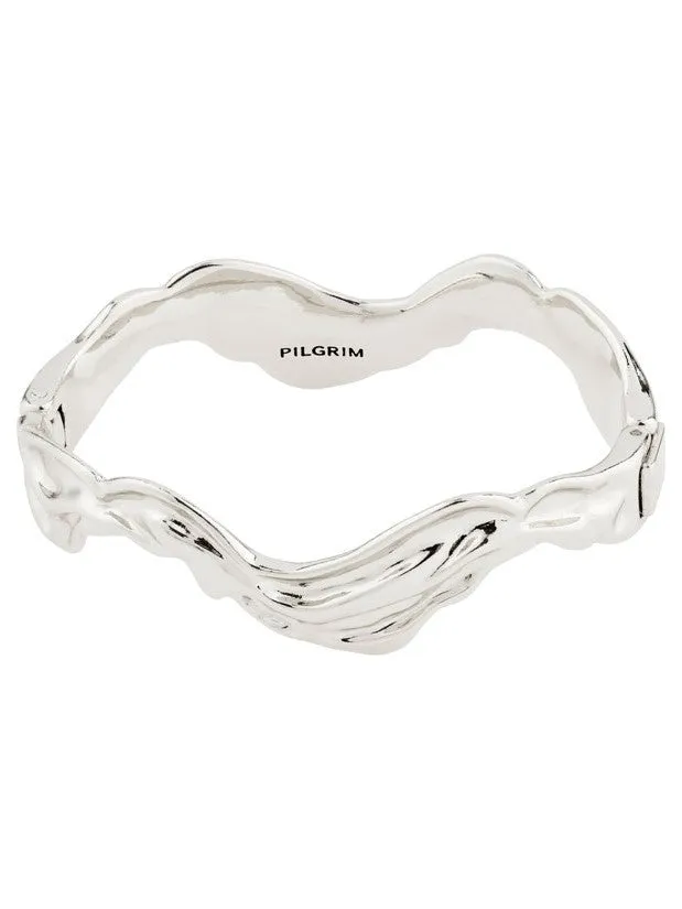 PILGRIM Feel Wavy Bangle Bracelet sold by 27 Boutique