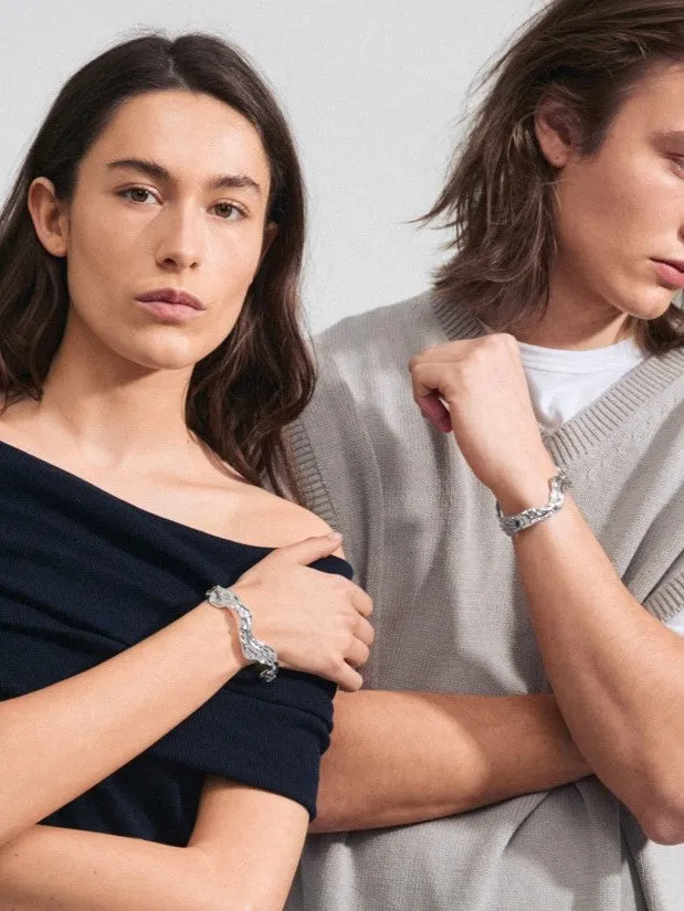 PILGRIM Feel Wavy Bangle Bracelet sold by 27 Boutique product image thumbnail 2