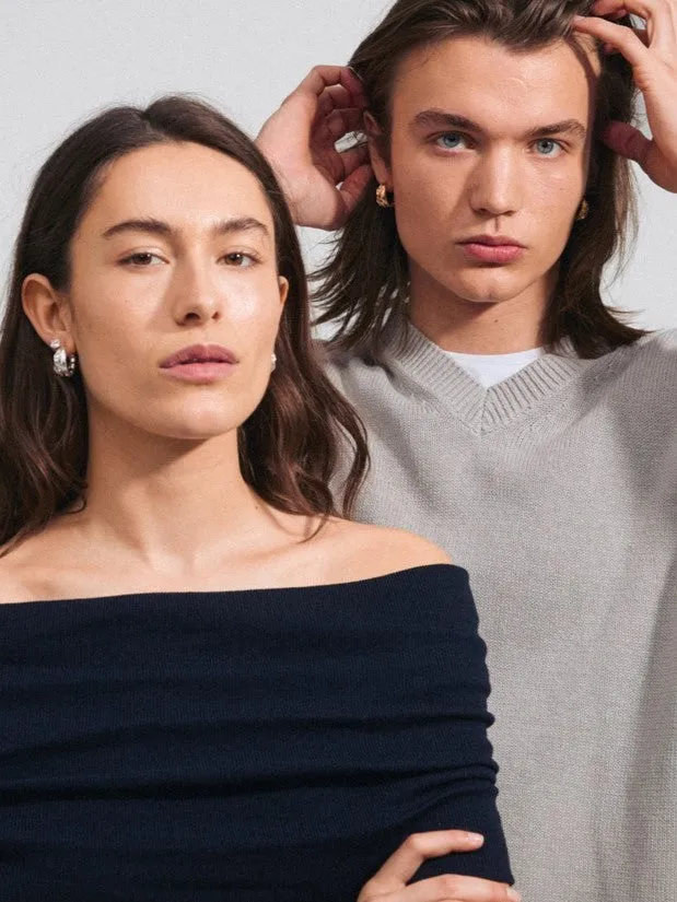 PILGRIM Feel 2-in-1 Organic Shaped Earring Set sold by 27 Boutique product image thumbnail 4