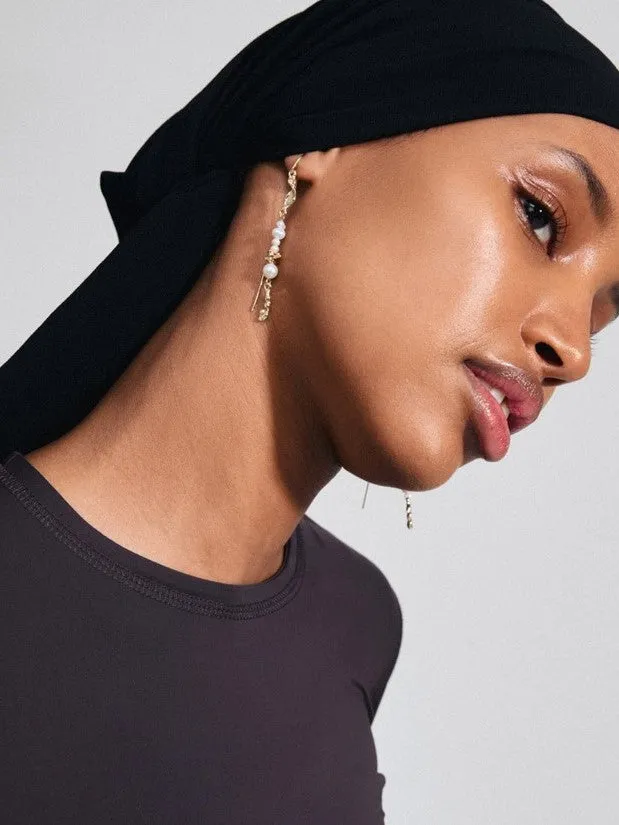 PILGRIM Intent Pearl Chain Earrings sold by 27 Boutique product image thumbnail 4