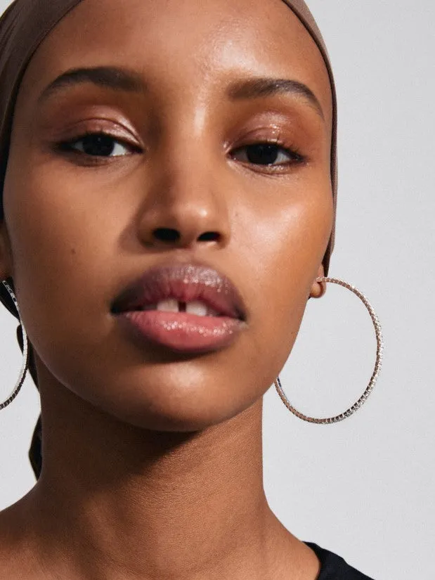 PILGRIM Sidney Crystal Hoop Earrings sold by 27 Boutique product image thumbnail 3