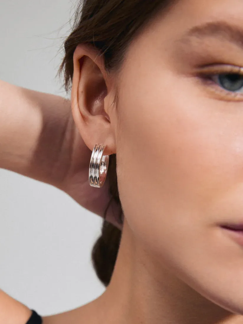 PILGRIM Bennett Hoop Earrings sold by 27 Boutique product image thumbnail 4