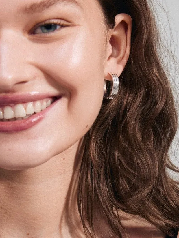 PILGRIM Bennett Hoop Earrings sold by 27 Boutique product image thumbnail 3