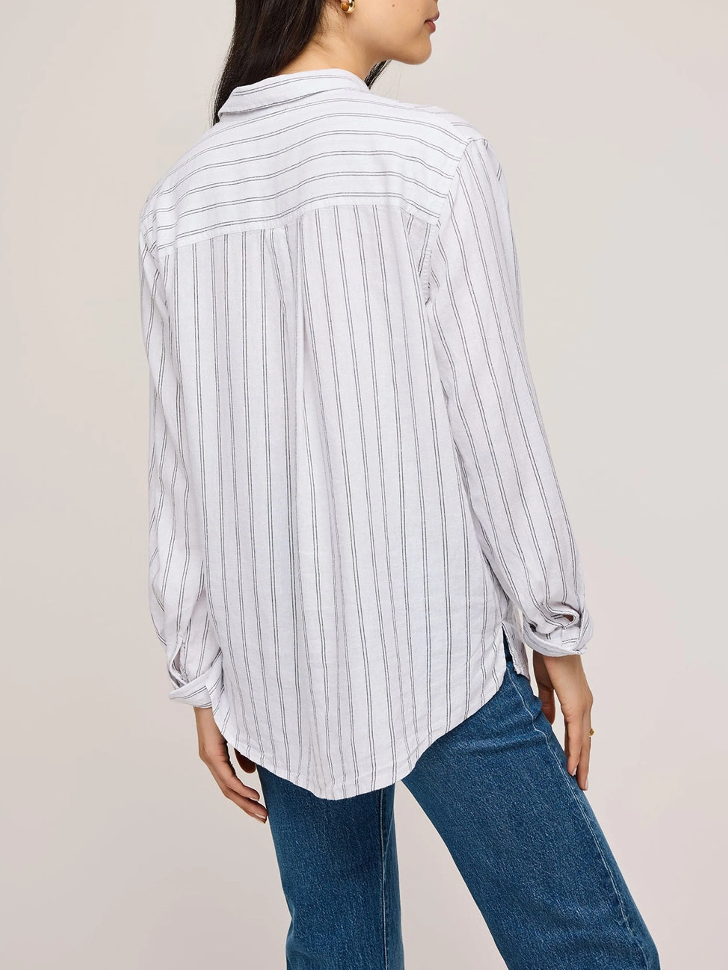 GENTLE FAWN Dominique Striped Button Down Shirt sold by 27 Boutique product image thumbnail 3