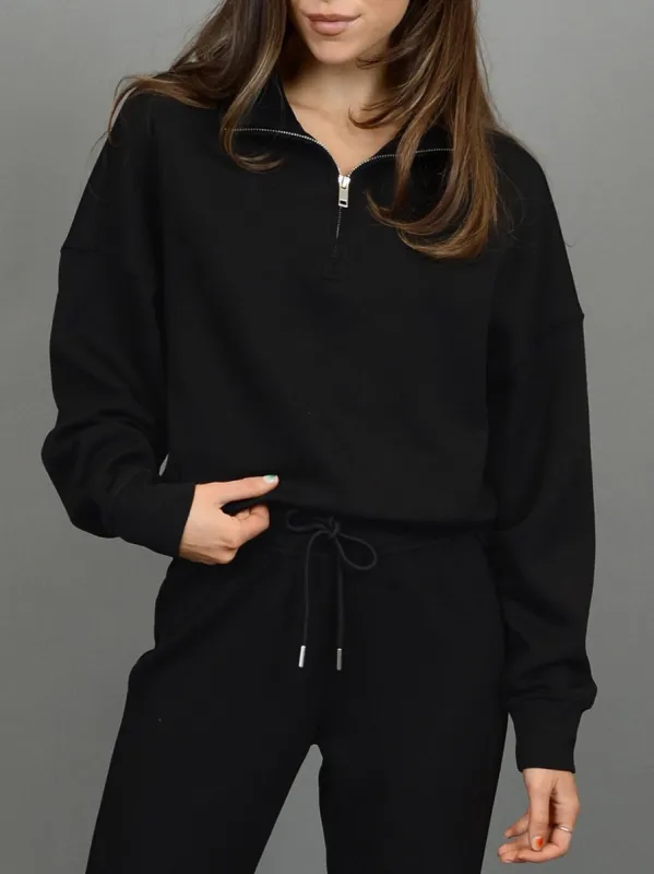 RD STYLE Vae Half Zip Sweater and Drawstring Pant Set sold by 27 Boutique