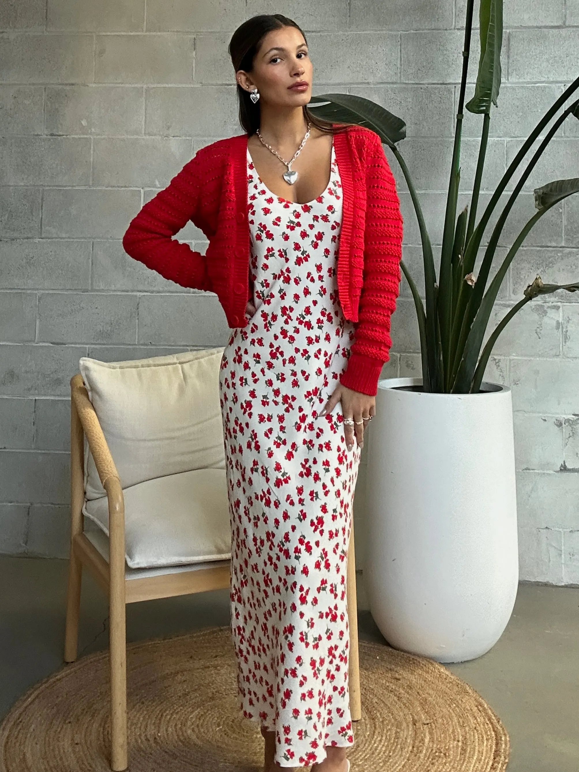 Z SUPPLY Hana La Rosa V-Neck Floral Maxi Dress sold by 27 Boutique product image thumbnail 2