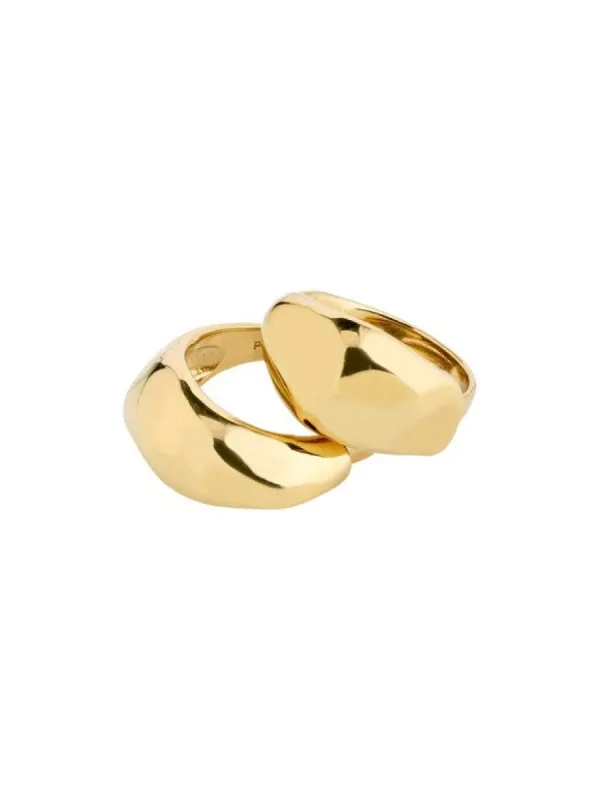 PILGRIM Dune 2-in-1 Ring Set sold by 27 Boutique