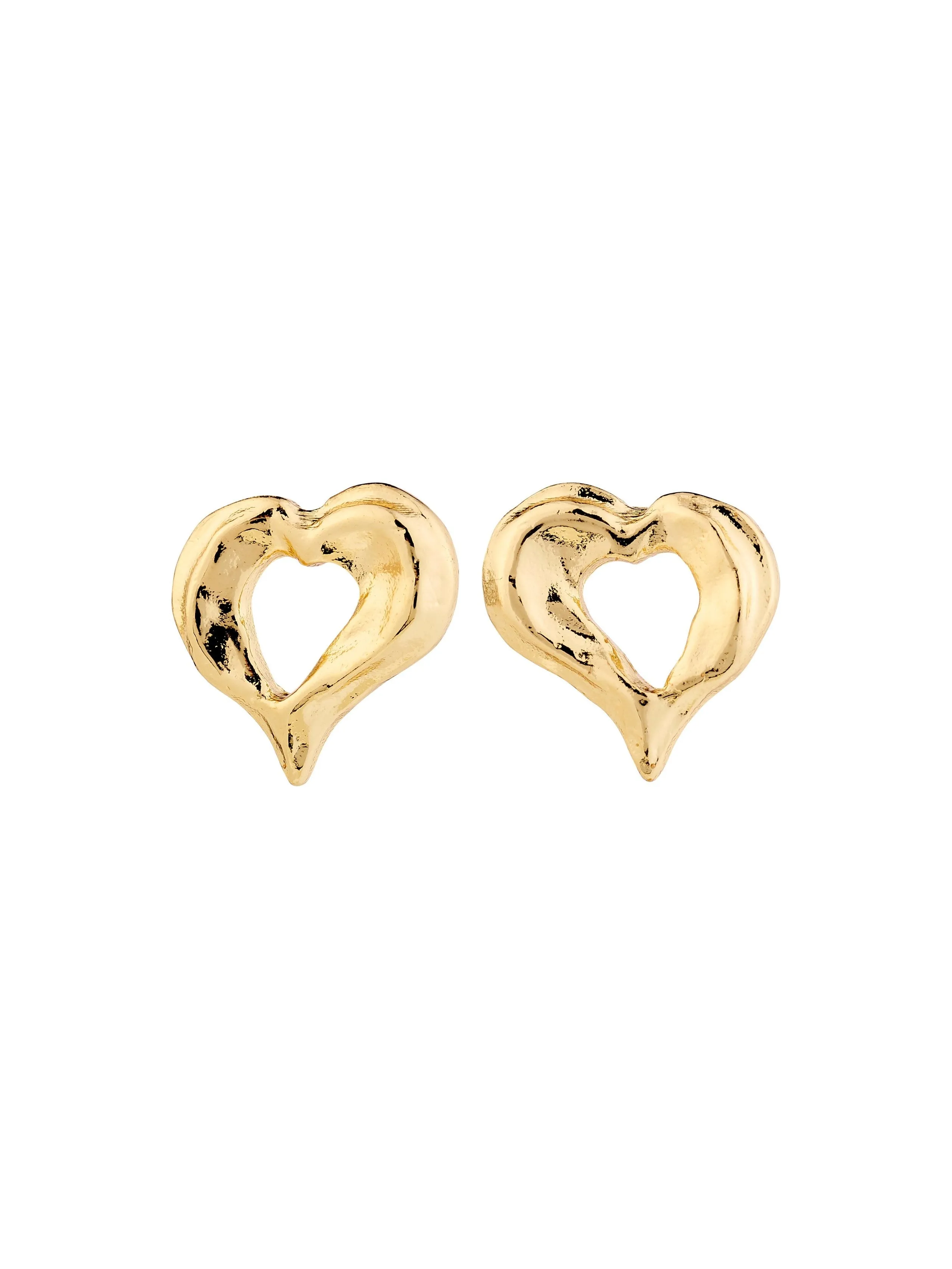 PILGRIM Tide Heart Stud Earrings sold by 27 Boutique product image thumbnail 5