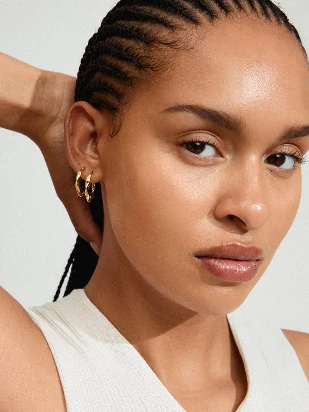 PILGRIM Dawn Hoop Earrings sold by 27 Boutique product image thumbnail 2