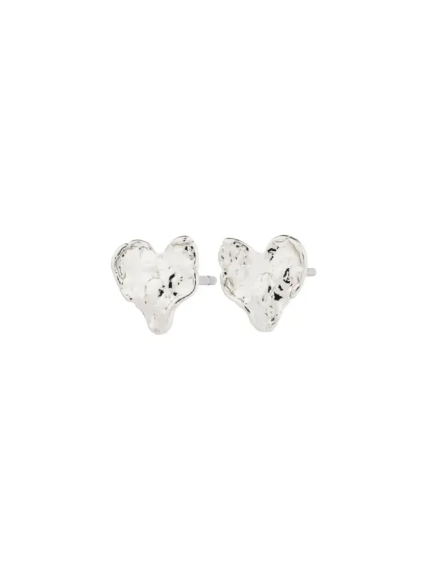 PILGRIM Ryan Heart Stud Earrings sold by 27 Boutique