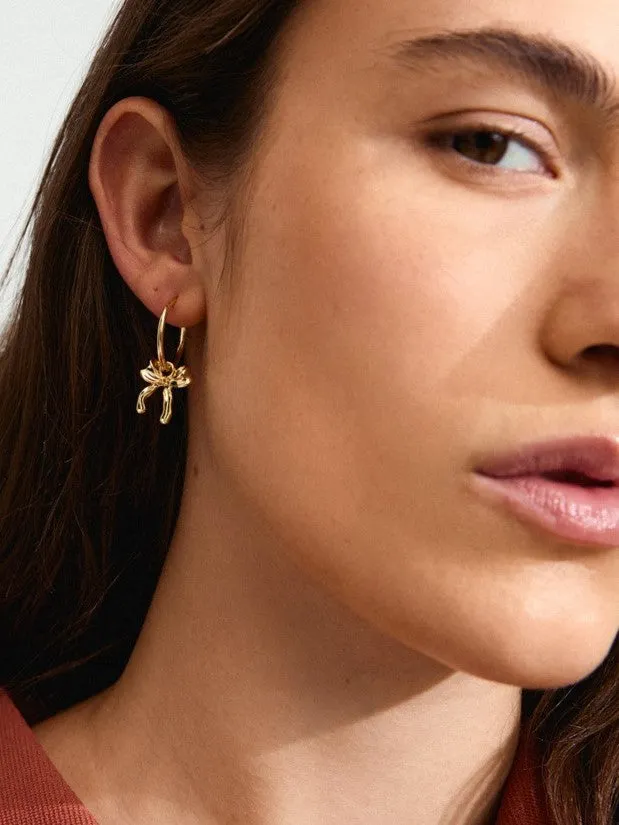 PILGRIM Cassian Bow Hoop Earrings sold by 27 Boutique product image thumbnail 2