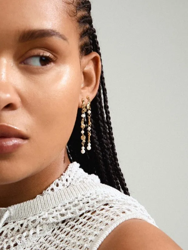 PILGRIM Sloan Pearl Earrings sold by 27 Boutique product image thumbnail 2