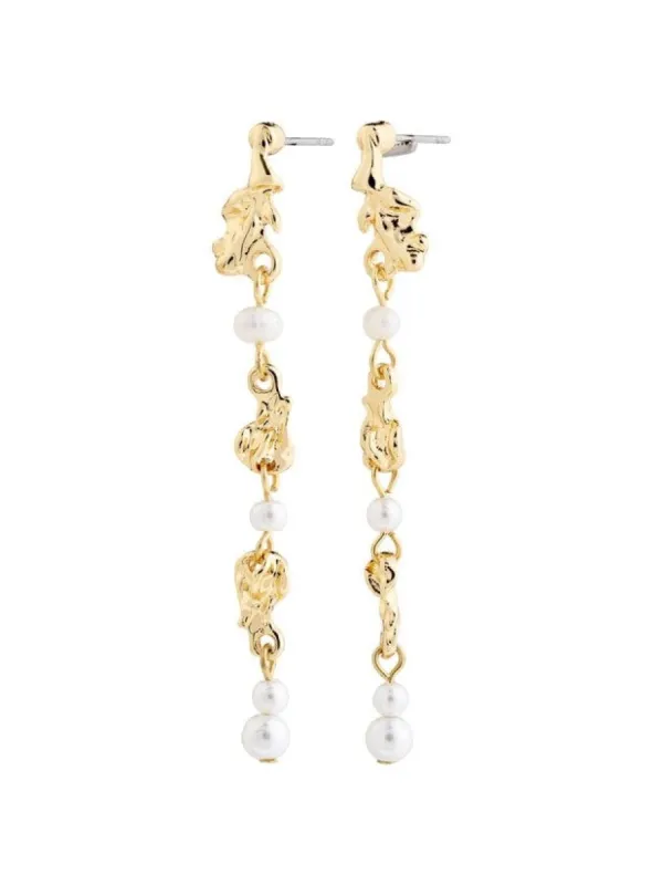 PILGRIM Sloan Pearl Earrings sold by 27 Boutique
