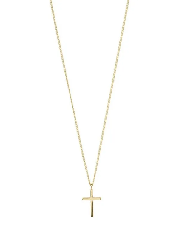 PILGRIM Flynn Cross Pendant Necklace made by Pilgrim